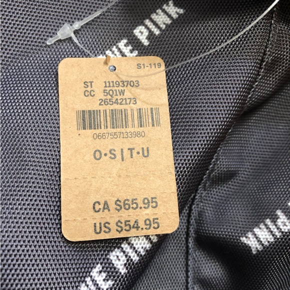 PINK Convertible Campus Duffle/Backpack - Picture 10 of 16